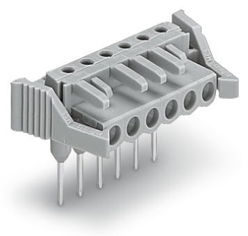 Connect fem pas 5mm/4 pol/gris