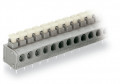Borne pour circuits imprimés bouton-poussoir 1,5mm² pas 5/5.08mm 2 pôles, gris