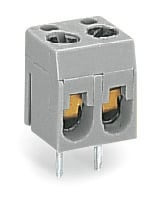 Borne de raccordement modulaires avec protection 1 pôle pas 10 mm / gris