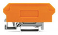 Bloc de bornes de base 4c / 8 pôles / largeur = 22 mm / orange