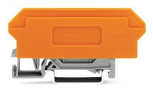 Bloc de bornes de base 4c / 10 pôles / largeur = 27 mm / orange
