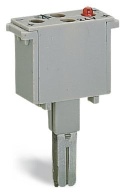 Module enfichable : module à led rouge 48 vac/dc (largeur 10 mm)