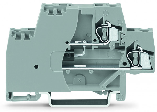 Borne avec diode de suppression et a 24 vdc