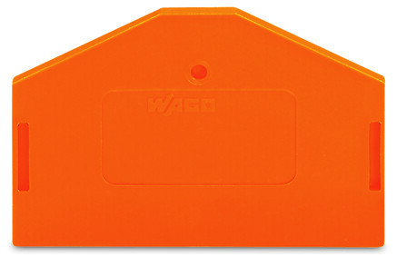 Plaque intermédiaire / orange