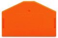 Plaque intermédiaire / orange