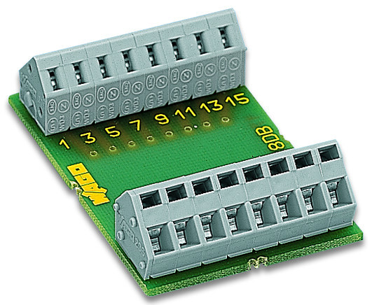 Module avec 2 x 8 perçages