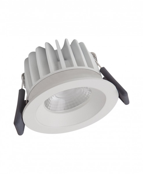 Ldv spot led fixe 8w/3000k 620lm blanc dim ip44 ledvance