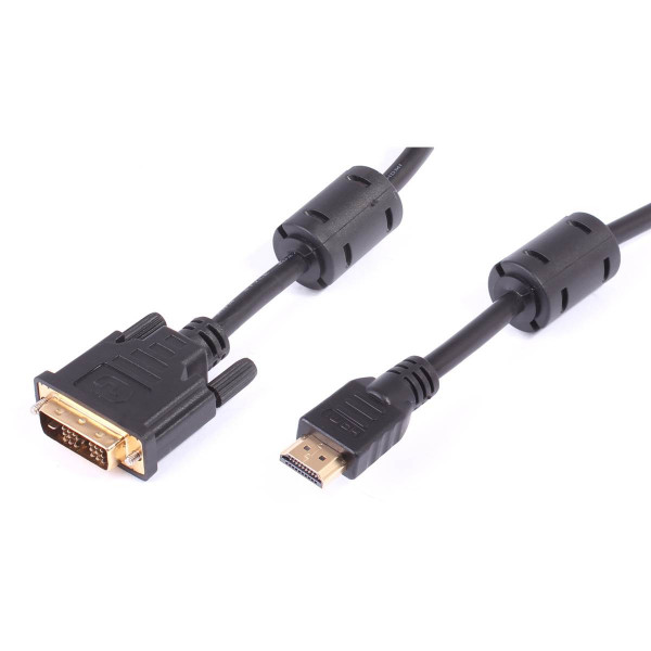 Cordon hdmi-dvi-d (18+1) 5mts