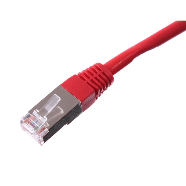 Cord rj cat6 ftp pvc rouge 20m