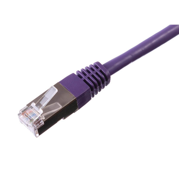 Cord rj cat6 ftp pvc violet 5m