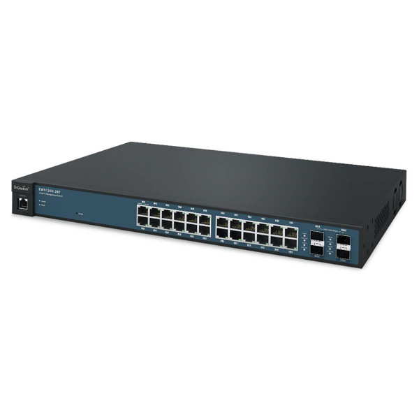 Switch d'administration wifi 24 ports giga poe410w+4sfp ews1200-28tfp