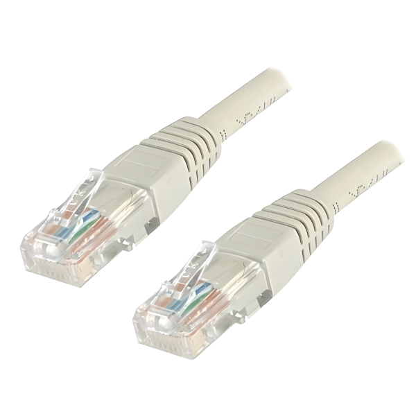 Cord rj cat5 utp gris 3 m