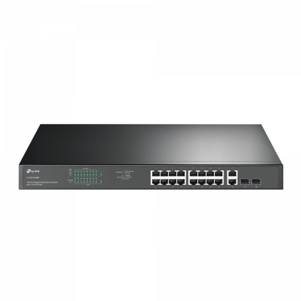 Switch poe+ rackable 24 ports gigabit +2 sfp tp-link tl-sg1428pe