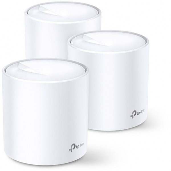 Pack de 3 points d'acces wifi deco x60 wifi mesh 3 gbps + 2 rj45 gigabit