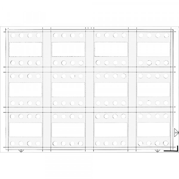 Feuille A5 Noire personnalisable pour commandes H4652 / LN4652