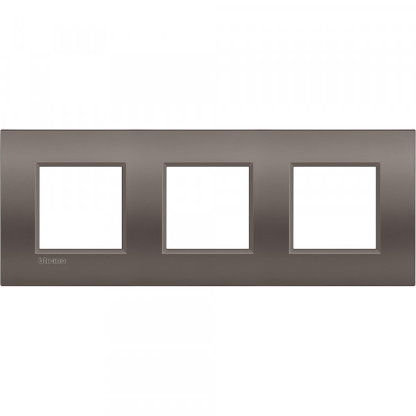 Bticino living light - plaque 2x3p 71mm argile