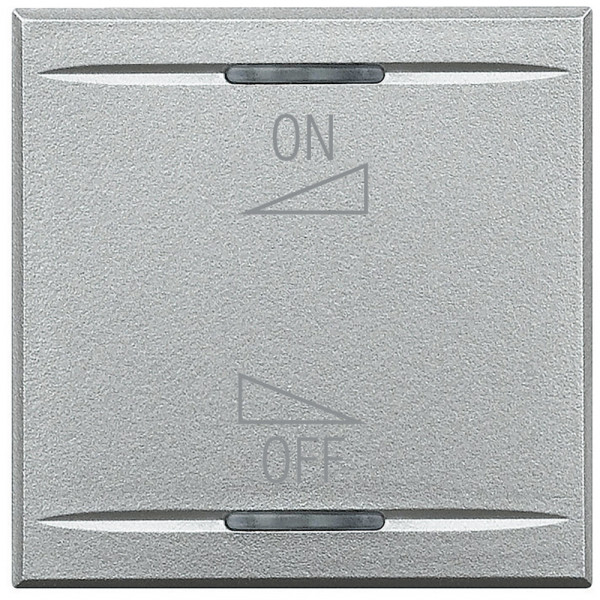 Manette bascule 2 modules variation on off Axolute Alu