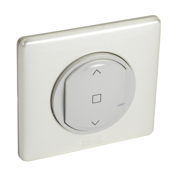 Legrand Céliane with Netatmo Commande sans fil pour interrupteur filaire de volet roulant connecté - Titane