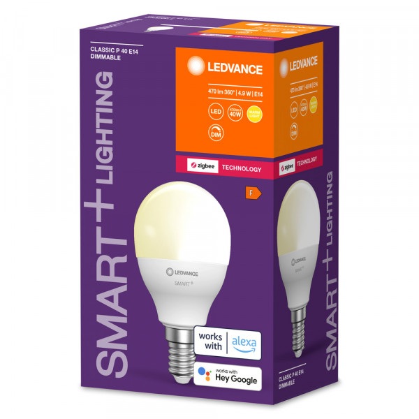 Ledvance smart+ zb p40 e14 dim 470lm