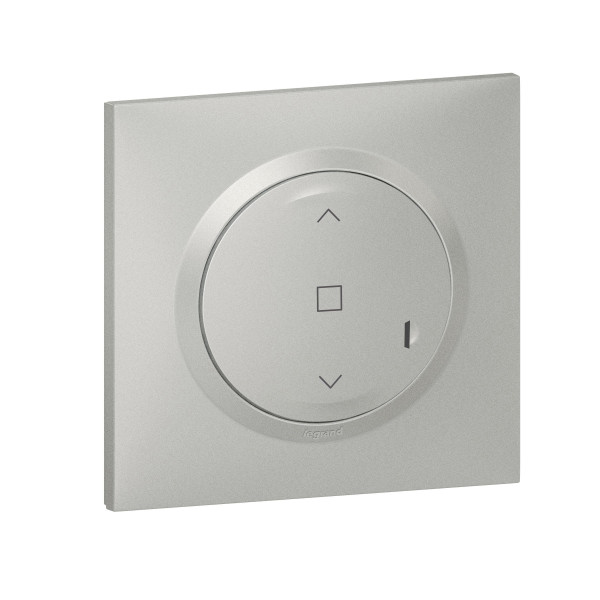 Interrupteur pour volet/store connecté dooxie with netatmo - plaque alu