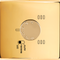 Façade laiton or miroir simple thermostat magnet (187-421M)