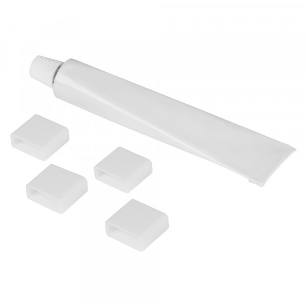 Accessoire ruban led superior bouchon d'étanchéité + tube de silicone  