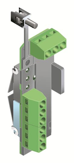 Contact auxilliaire 1q 1sy 250v t1-6