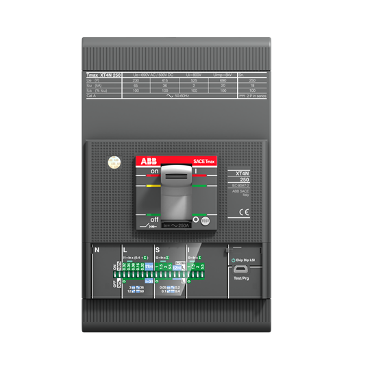 Disjoncteur xt4n 3p 250a 36ka+decl. elec. ls/i