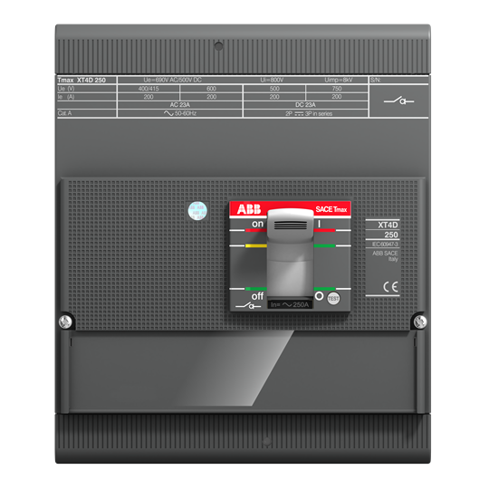 Interrupteur xt4d 250 4p ff