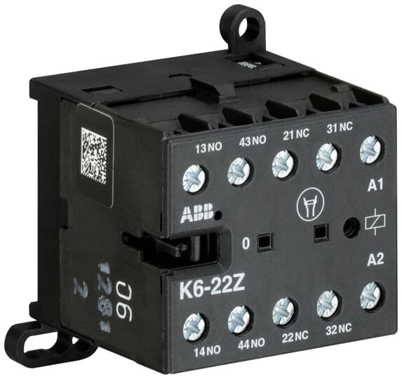 Mini relais k-2no+2nf-230vac