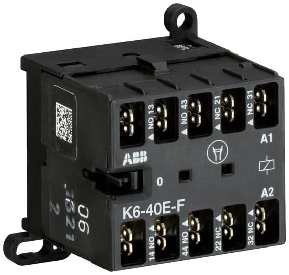 Mini relais k-4no-400vac-faston
