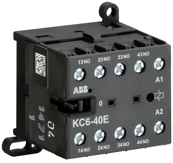 Mini relais auxilliaire kc6-40e-01-24v dc