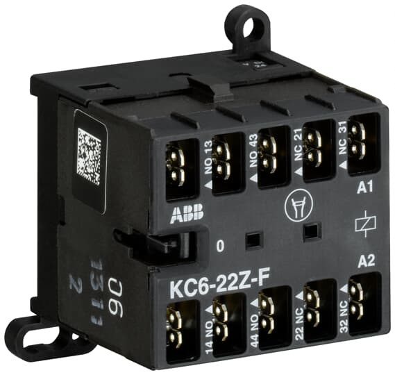 Mini relais k-2no+2nf-220vdc-faston