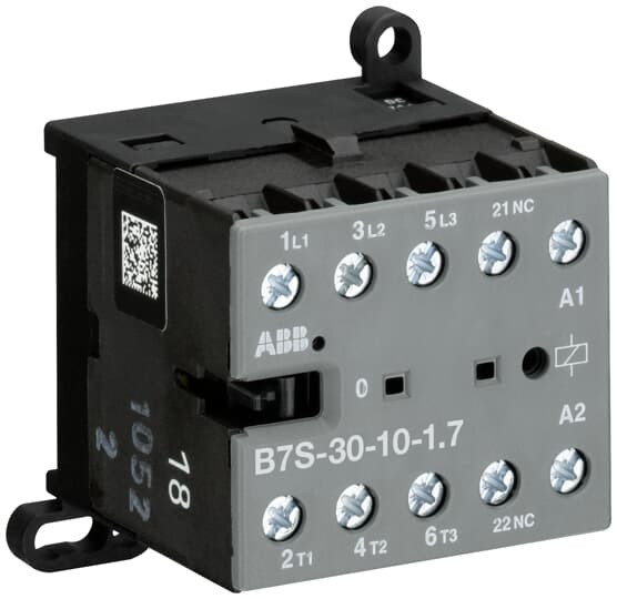 Mini contateur 5.5kw-3p+1no-32vdc/2.8w pour automate