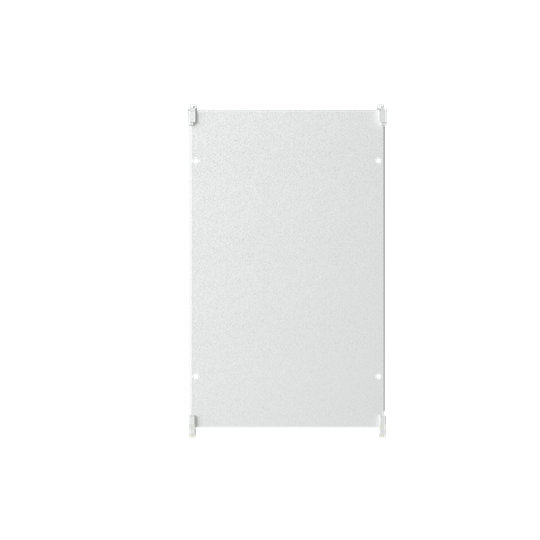 Plaque de fond metallique 600mm x 500mm pour coffret gemini taille 4