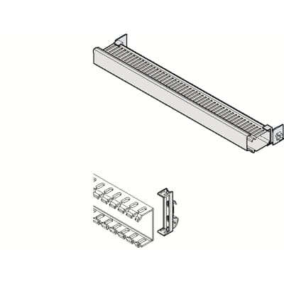 Kit goulotte 25mm x 700 mm x 60mm pour coffret gemini taille 6