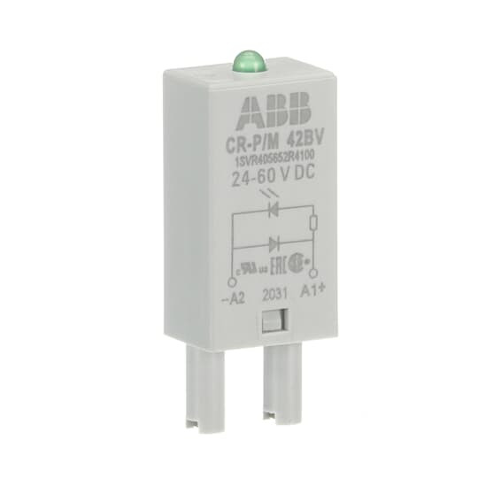 Module débrochable cr-m dio de et led verte 24-60vdc