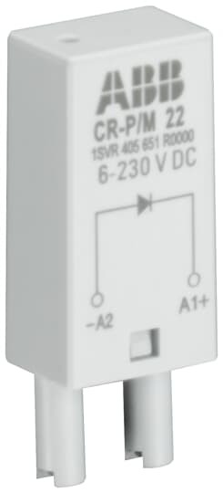 Module débrochable cr-m dio de et led verte 110-230vdc