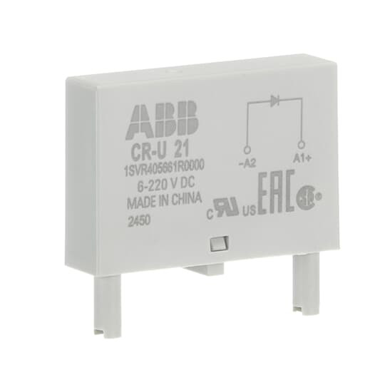 Module débrochable cr-u protect.inversion polarités 6-230vdc