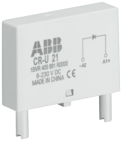 Module débrochable cr-u dio de et led verte 6-24vdc