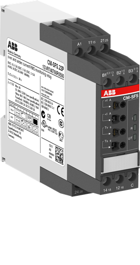 Cm-sfs.22s current relais de controle 2c/o,b-c=0.3-15a rms, 24-240vac/dc