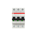 Disjoncteur s203m 3p 13a courbe c raccordement a vis - 15ka (3modules)