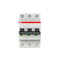 Disjoncteur s203 3p 16a courbe c raccordement à vis - 10ka (3modules)