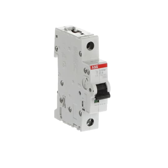 Disjoncteur s201m 1p 4a courbe d raccordement à vis - 15ka (1module)