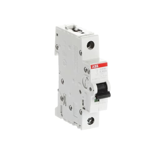 Disjoncteur s201m 1p 40a courbe k raccordement à vis - 15ka (1module)