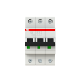 Disjoncteur s203m 3p 10a courbe c raccordement à vis - 15ka (3modules)