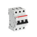 Disjoncteur s203m 3p 10a courbe d raccordement à vis - 15ka (3modules)