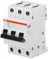 Disjoncteur s203m 3p- 13a -courbe k - 10,000a/15ka (3modules)