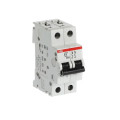 Disjoncteur s202p 2p 25a courbe b raccordement à vis - 25ka (2modules)