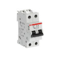 Disjoncteur s202p 2p 6a courbe c raccordement à vis - 25ka (2modules)